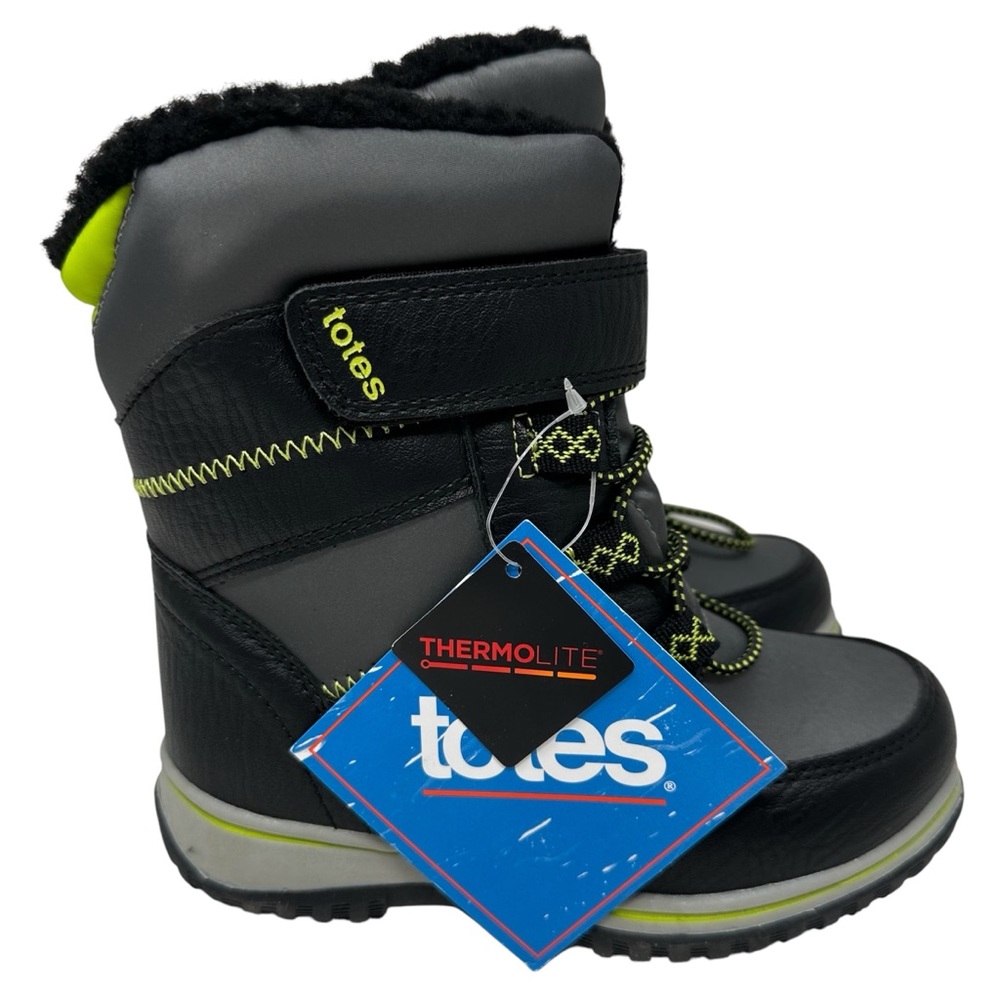 Totes Little Girls 12 Bailey Waterproof Insulated Winter Boots
